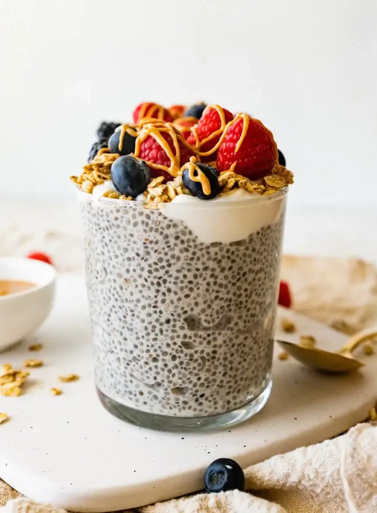 Chia Seed High Protein Pudding