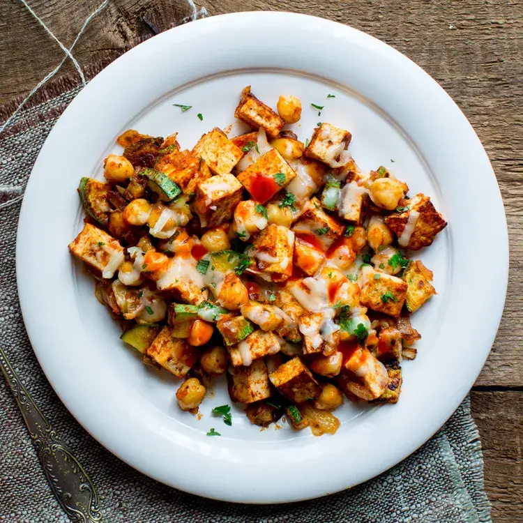 Tofu Scramble with Vegetables meal
