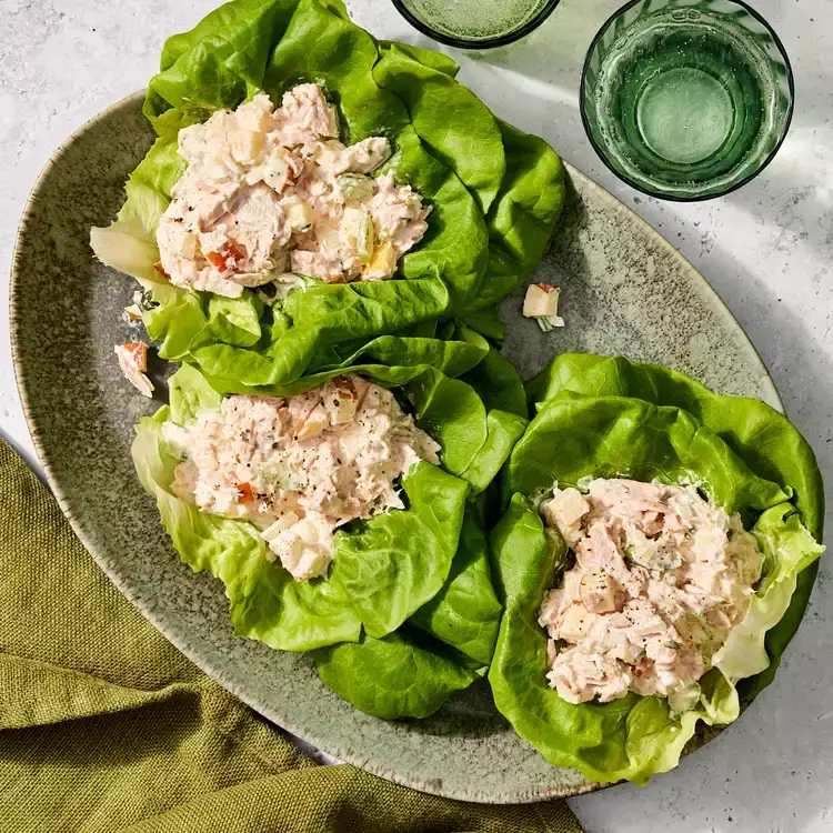 Tuna Salad and Lettuce Wraps