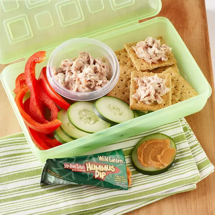 Tuna & Whole Wheat Crackers Snacks