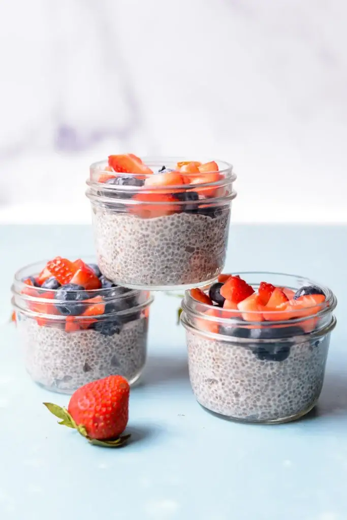 Chia Seed Pudding with Protein Powder