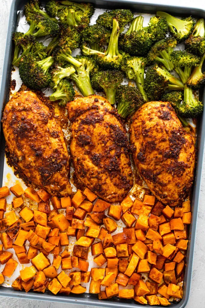 Baked Chicken & Sweet Potato