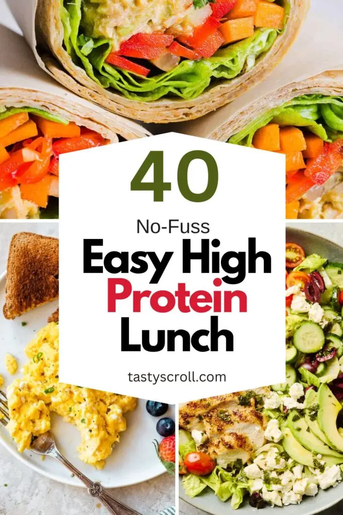 Easy High Protein Lunch