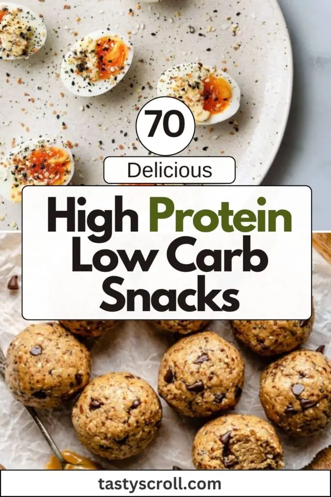 High Protein Low Carb Snacks