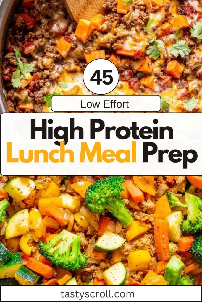 High Protein Lunch Meal Prep