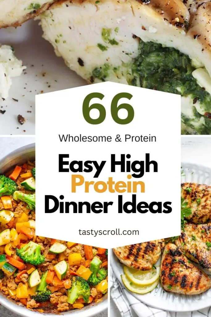 Easy High Protein Dinner Ideas