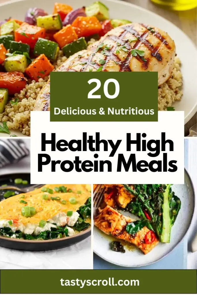 Healthy High Protein Meals