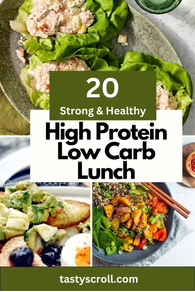 High Protein Low Carb Lunch