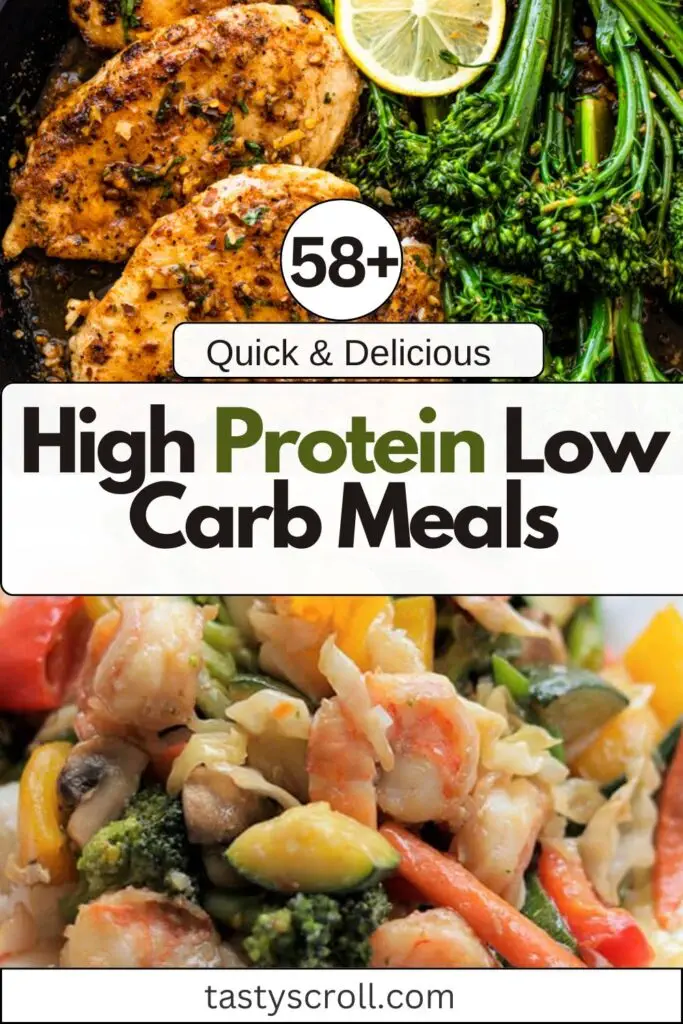 High Protein Low Carb Meals