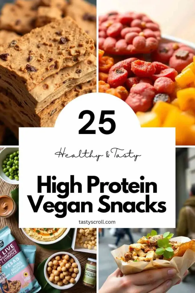 High Protein Vegan Snacks