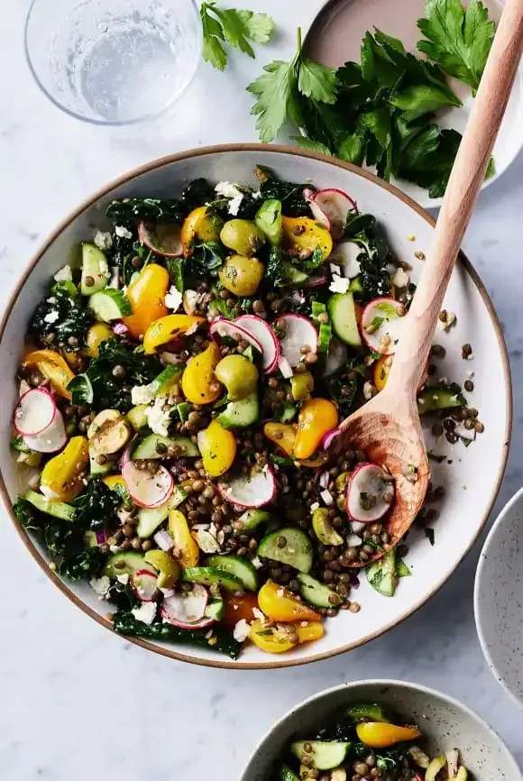 Lentil & Feta Salad