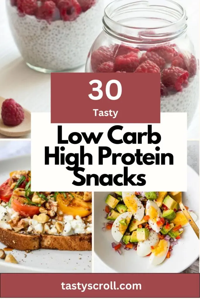 Low Carb High Protein Snacks
