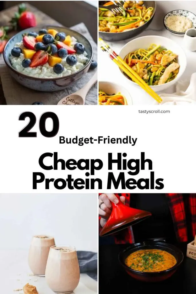 Cheap High Protein Meals