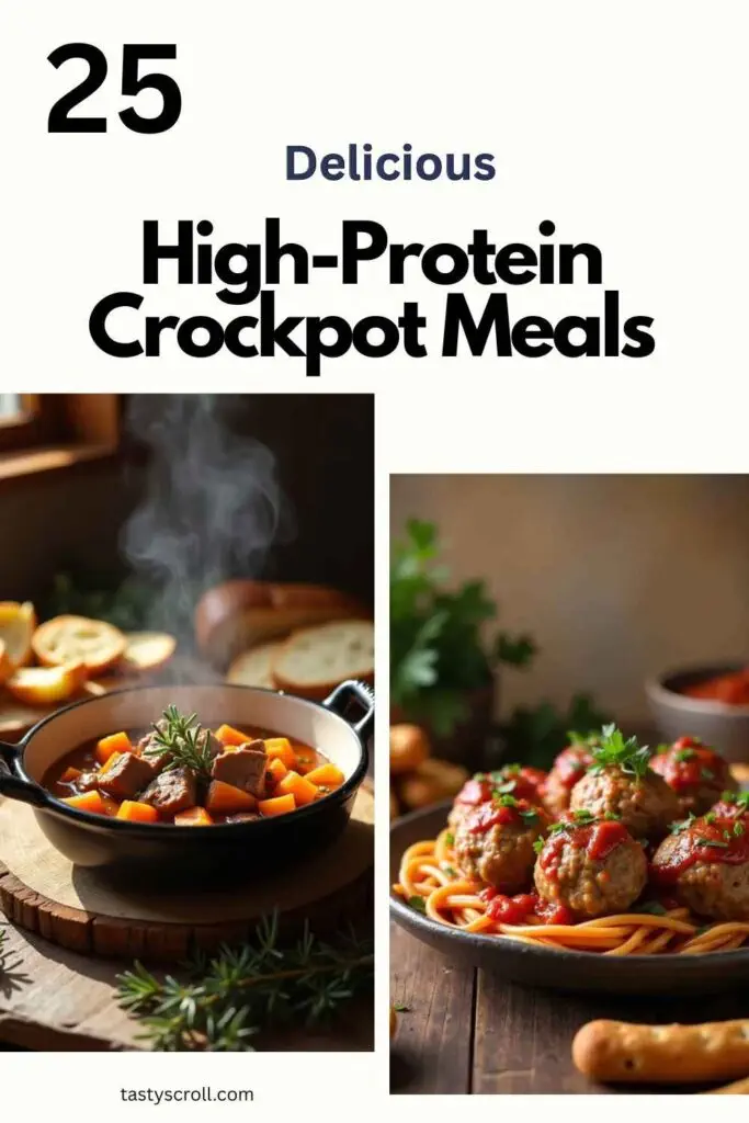 High-Protein Crockpot Meals