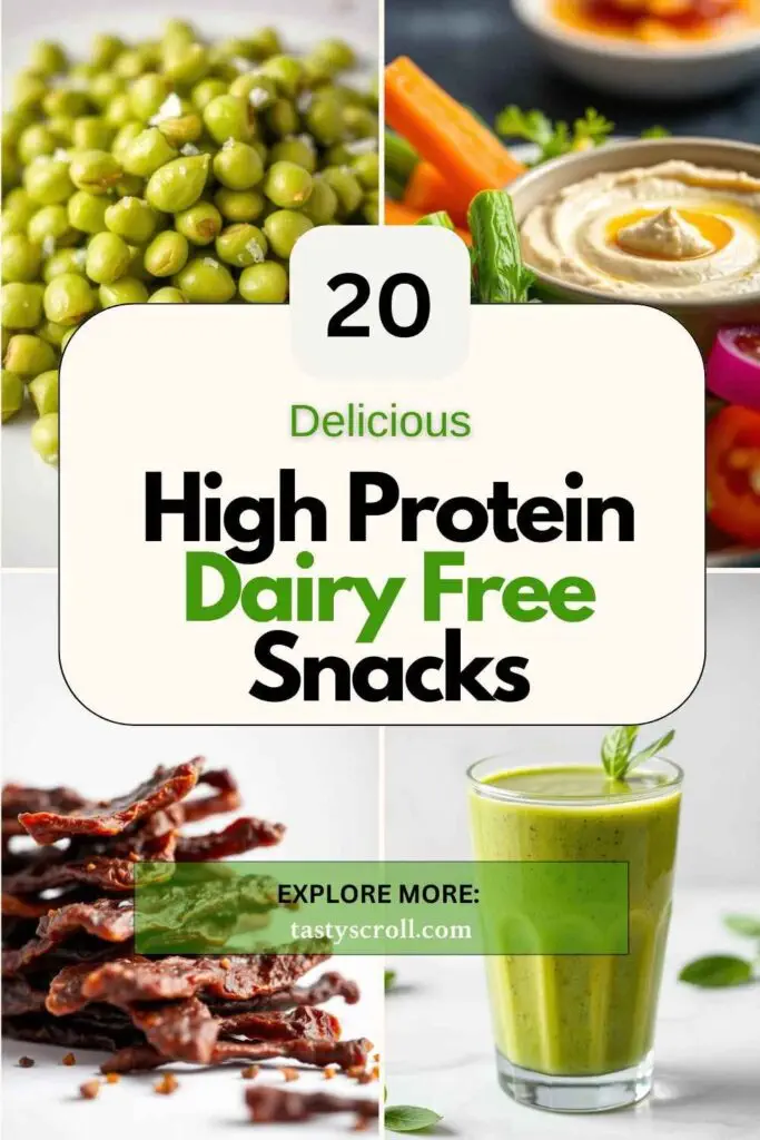 High Protein Dairy Free Snacks