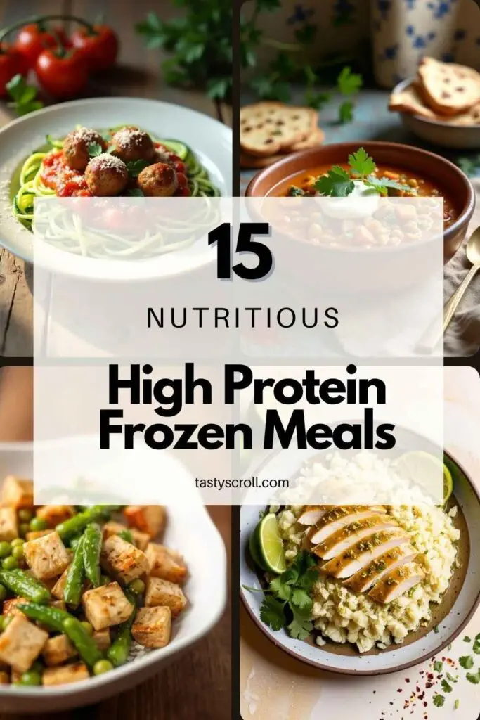 High Protein Frozen Meals