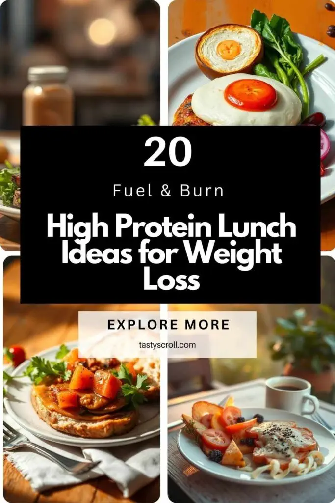 High Protein Lunch Ideas for Weight Loss