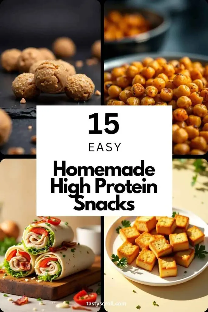 Homemade High Protein Snacks