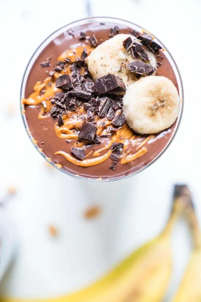 Protein Smoothie (Chocolate Banana)
