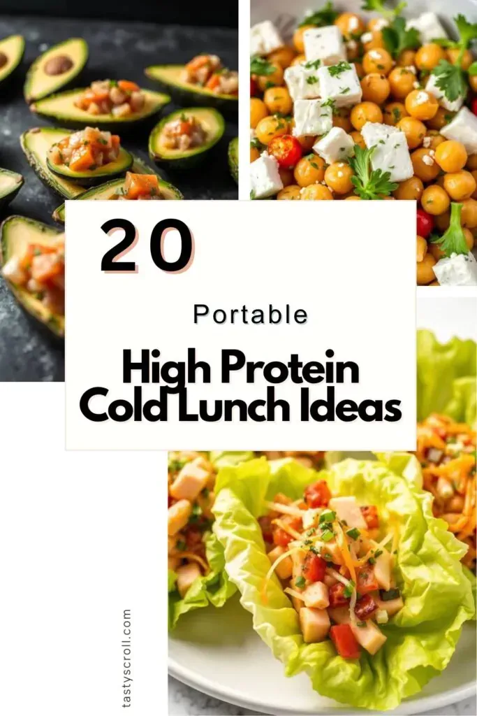 High Protein Cold Lunch Ideas