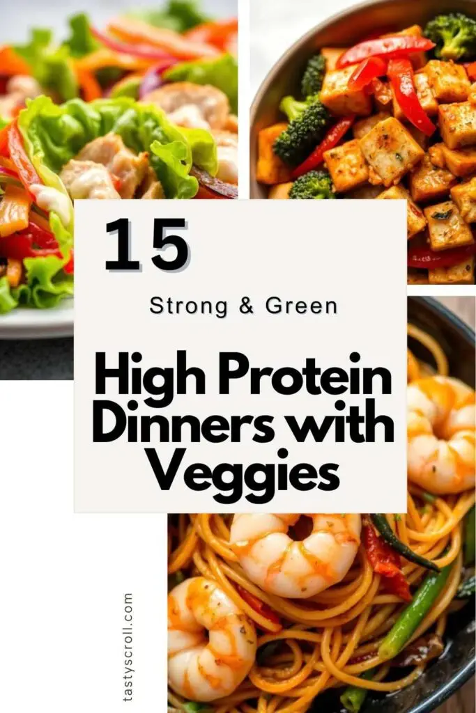 High Protein Dinners with Veggies