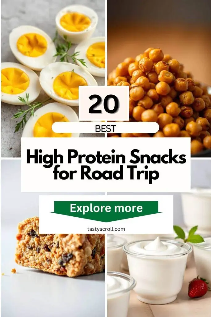 High Protein Snacks for Road Trip