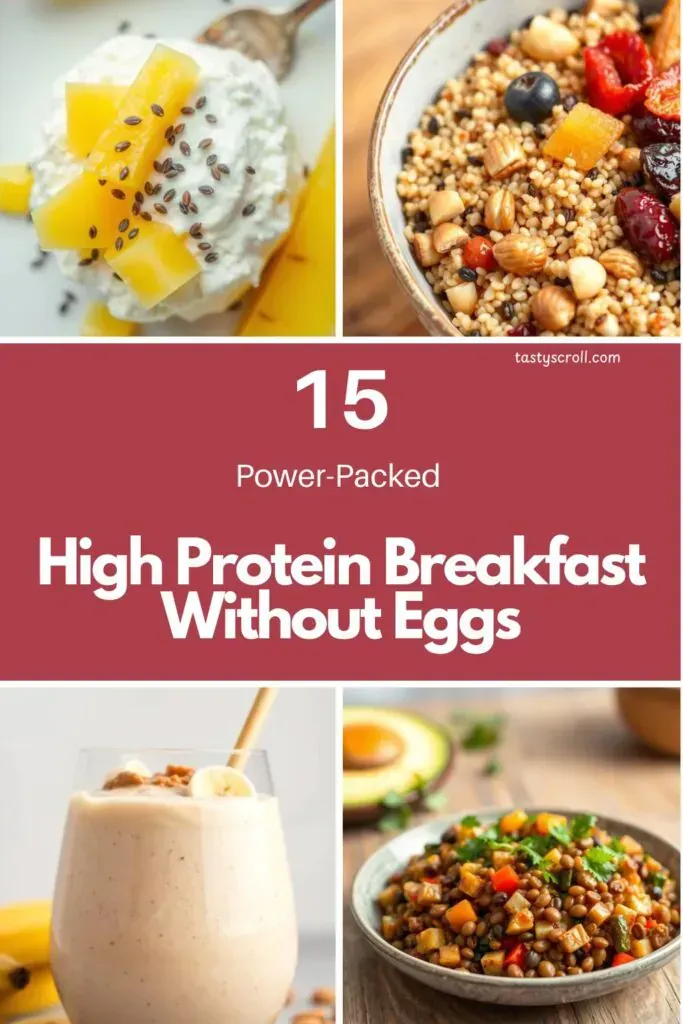 High Protein Breakfast Without Eggs