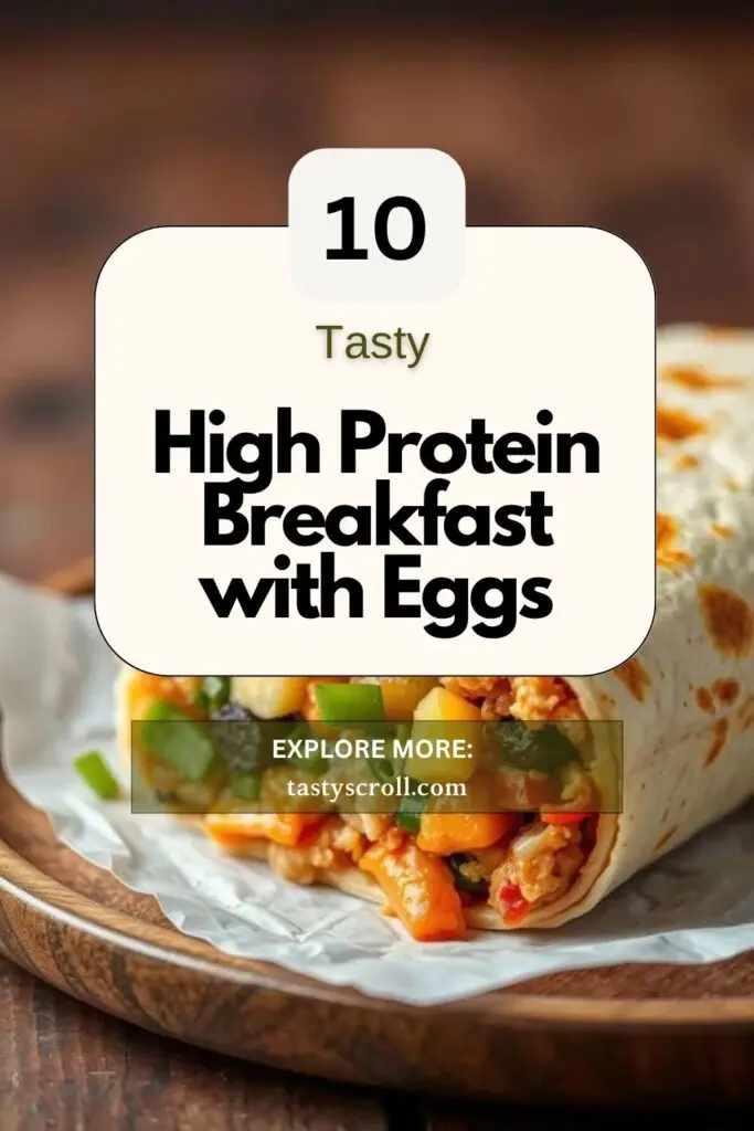 High Protein Breakfast with Eggs