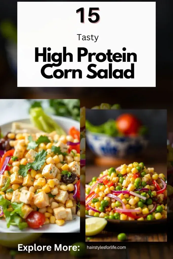 High Protein Corn Salad