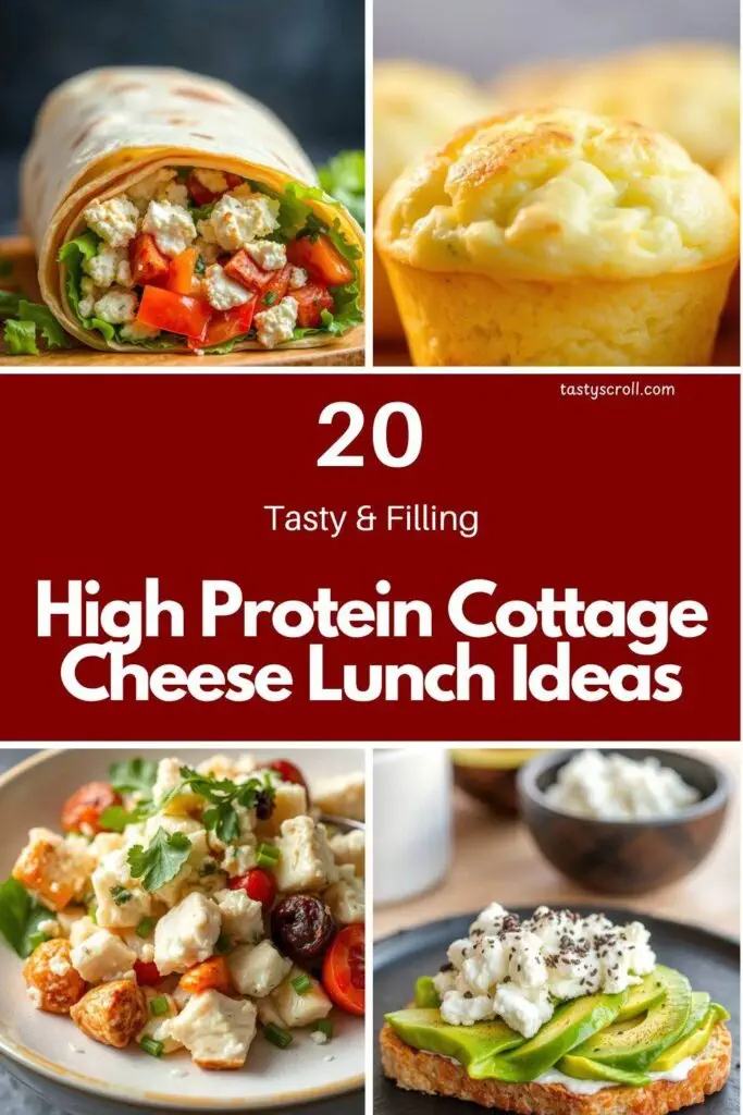 High Protein Cottage Cheese Lunch