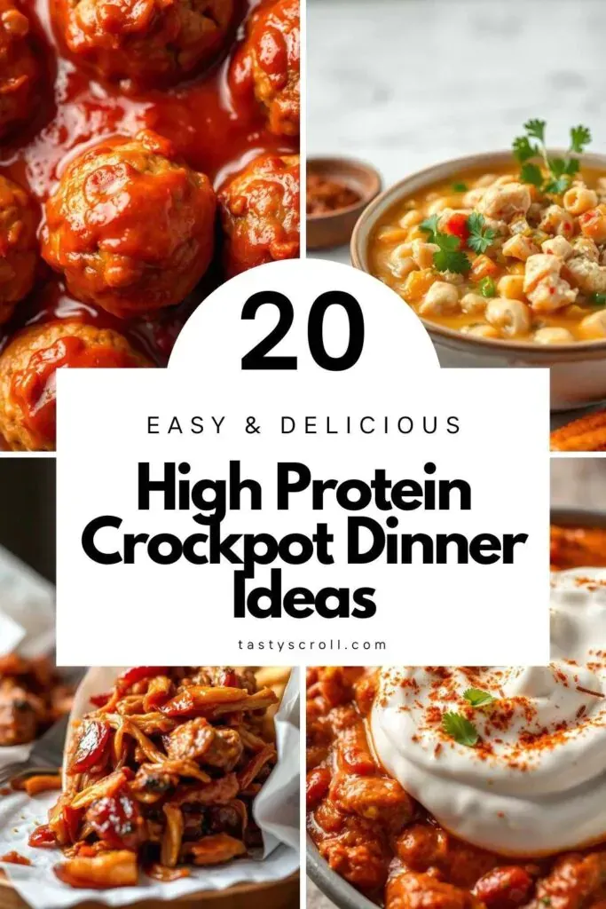 High Protein Crockpot Dinner