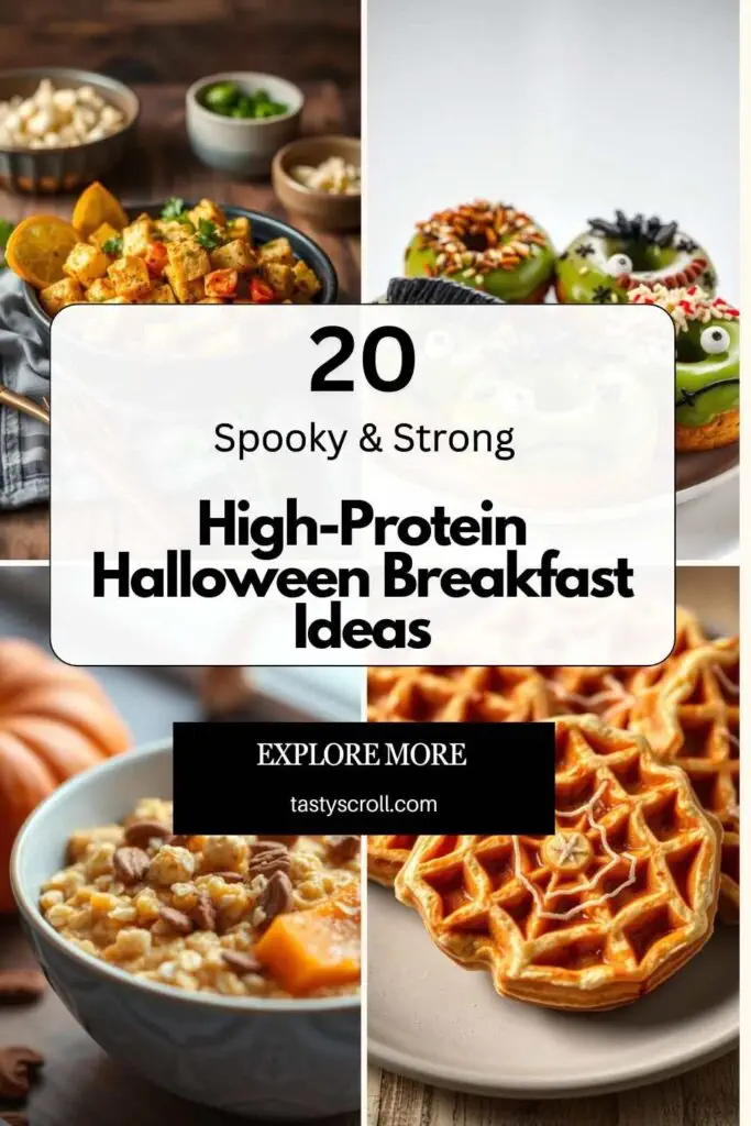 High-Protein Halloween Breakfast