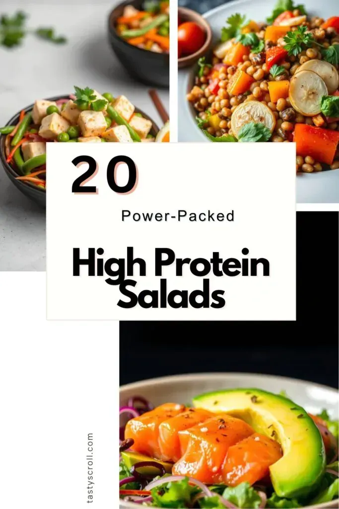 High Protein Salads