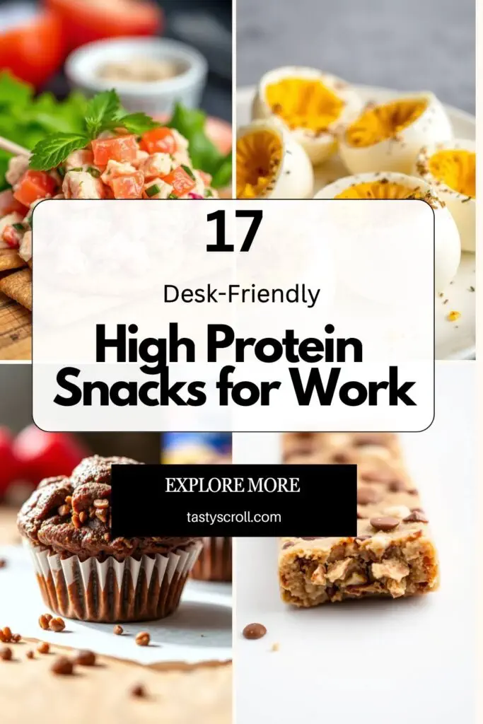 High Protein Snacks for Work
