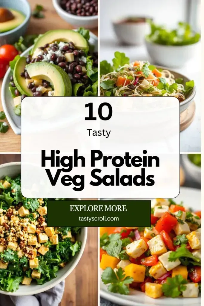 High Protein Veg Salads